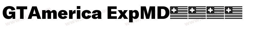 GTAmerica ExpMD字体转换